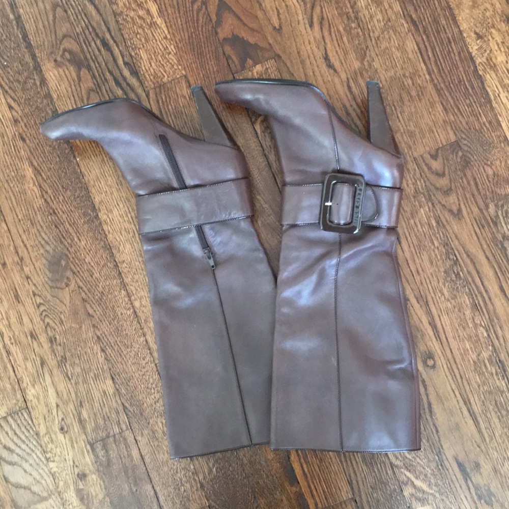 Gorgeous Miss Sixty Brown Leather Boots